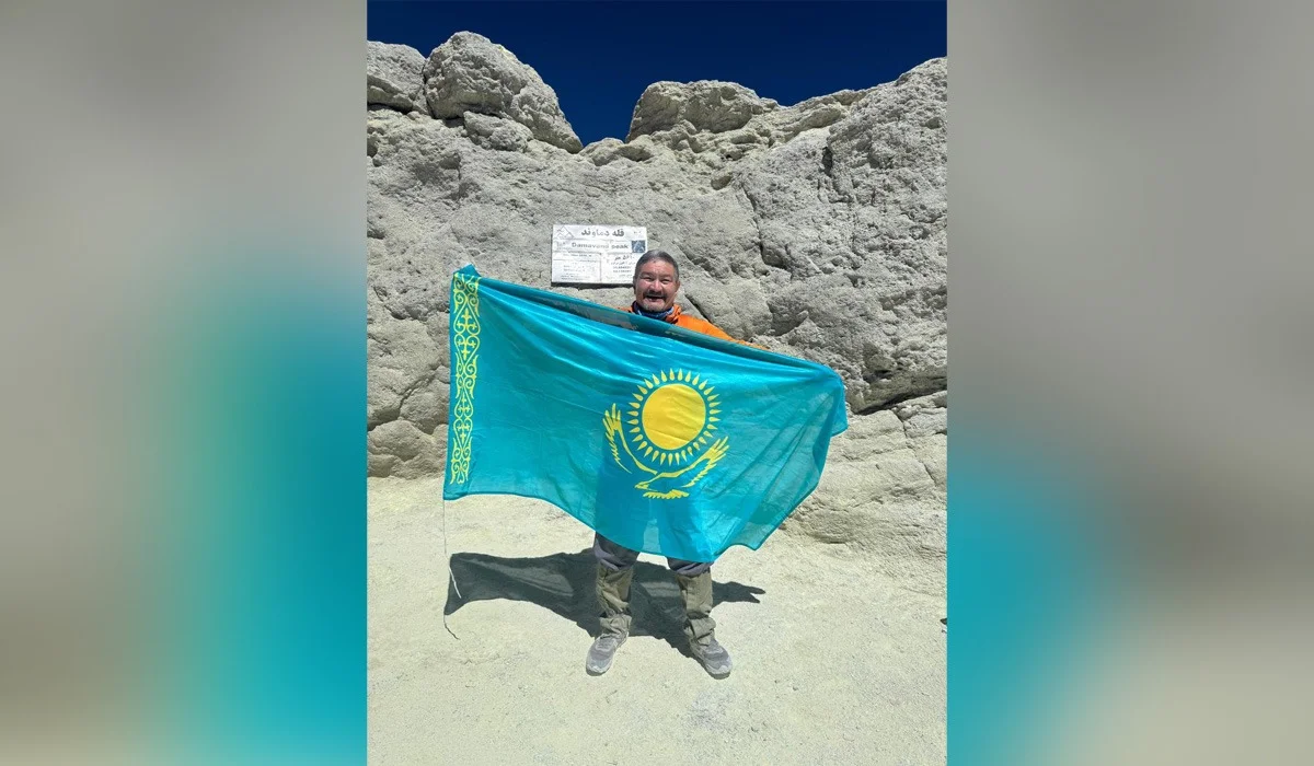 Эверестен Демавендке дейін: қазақстандық азамат әлемдегі ең биік шыңдарды бағындыруды жалғастыруда