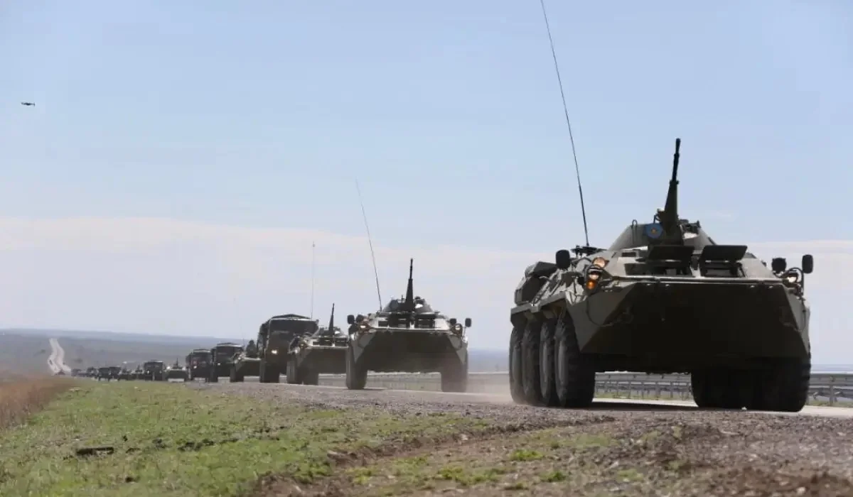 Қазақстанның бірқатар өңірінде әскери техникалардың қозғалысына байланысты шектеулер болуы мүмкін