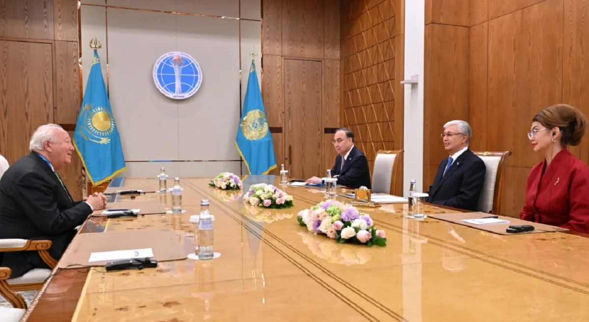 Президент БҰҰ өкілі Мигель Анхель Моратиносты қабылдады