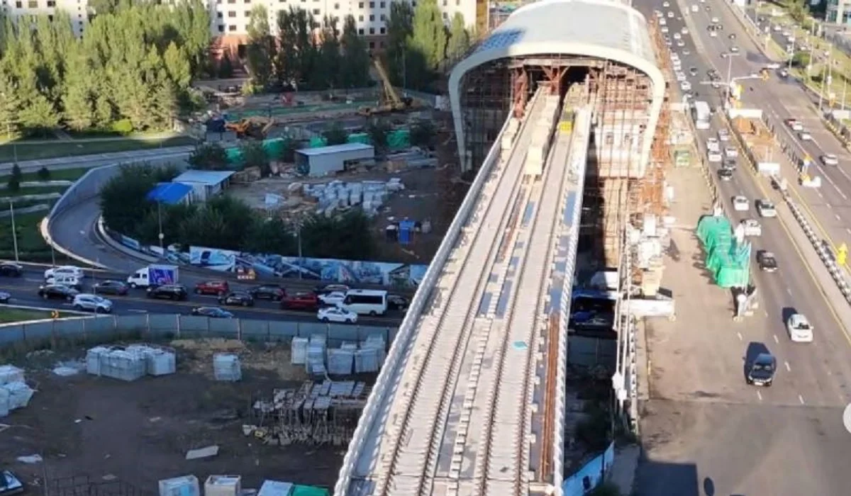 Астанадағы LRT құрылысы: орталық көшелердің бірі қыркүйектің соңына дейін жабылады