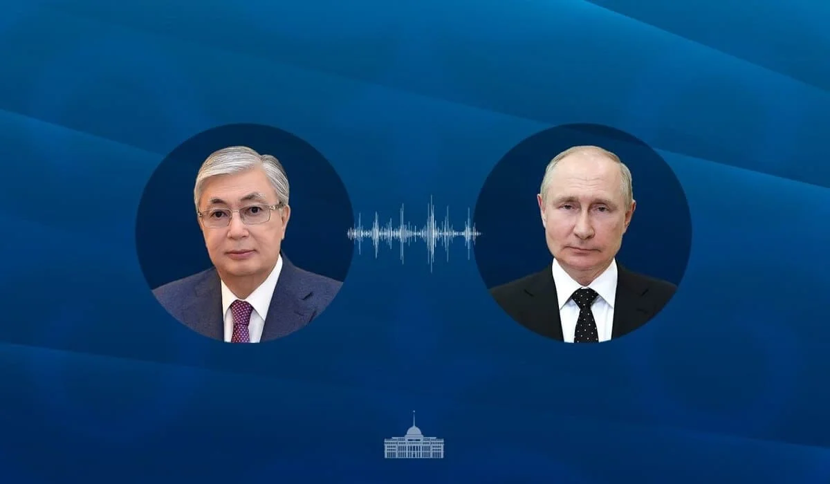 Тоқаев телефон арқылы Путинмен сөйлесті