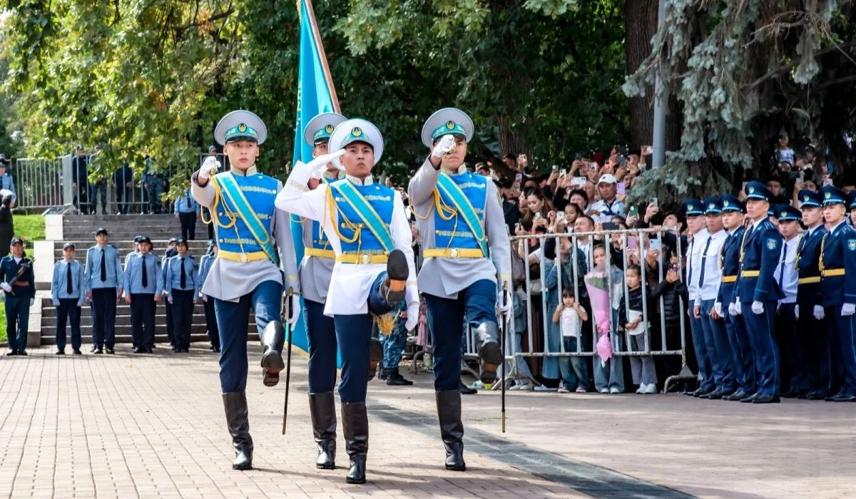 Алматыда ІІМ академиясының 300 курсанты Ант қабылдады