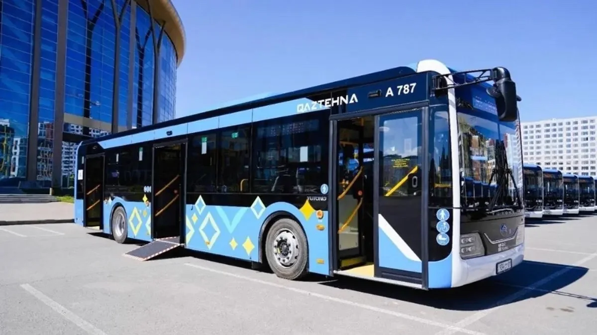 Астанаға жыл соңына дейін бас-аяғы 300 автобус жеткізіледі