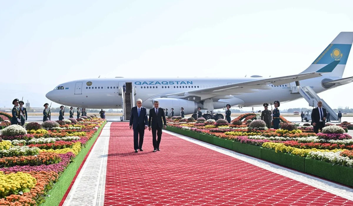 Тоқаев Тәжікстанның Душанбе қаласына сапармен барды