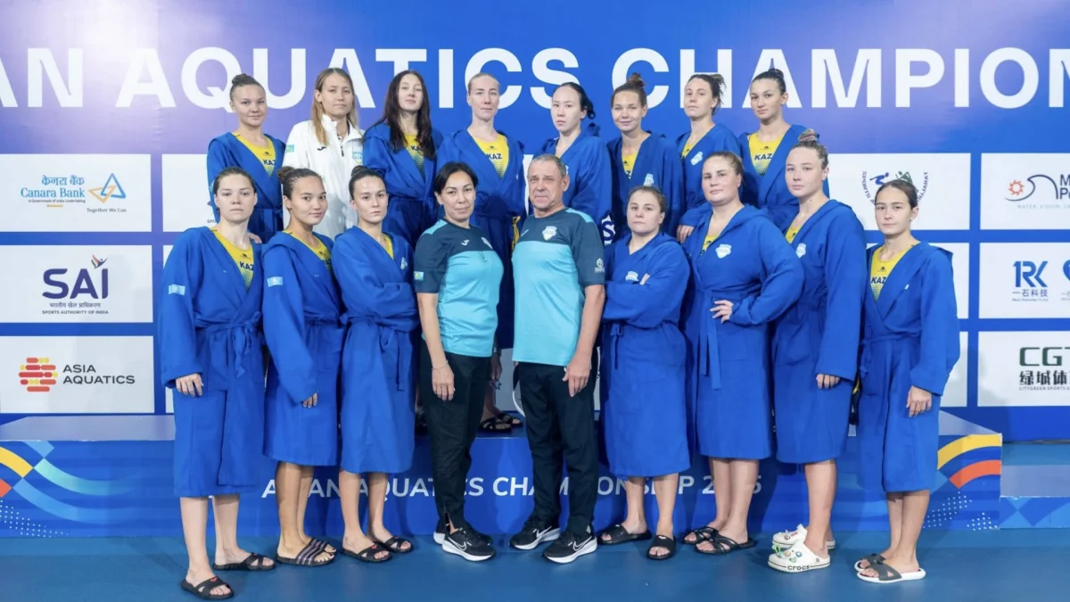 Қазақстан әйелдер құрамасы су добынан Азия чемпионатында қола жүлдегер атанды