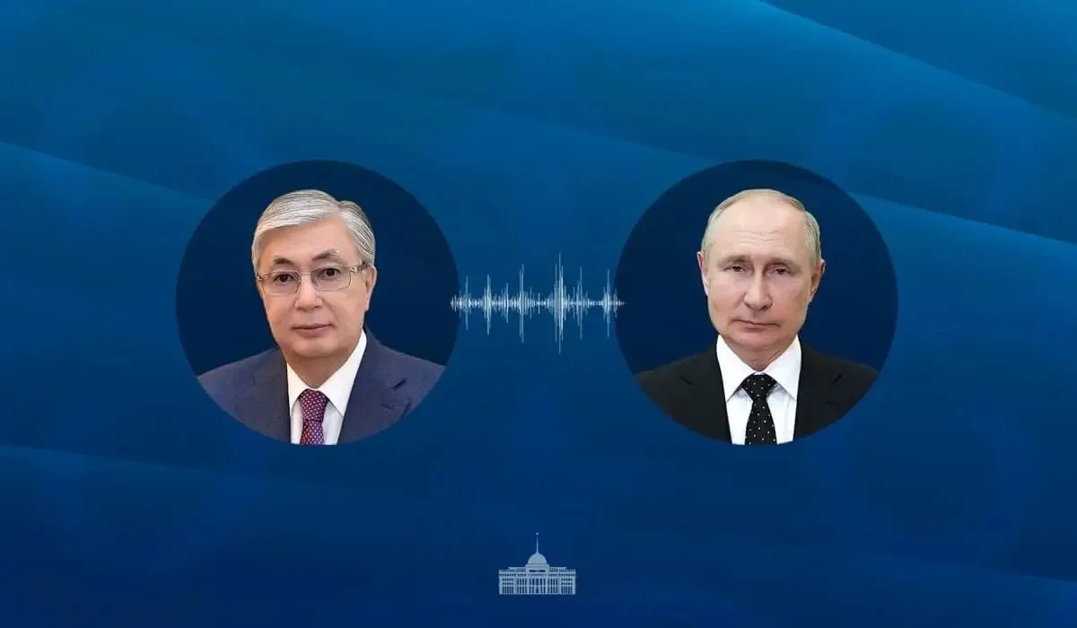 Тоқаев Путинмен телефон арқылы сөйлесті