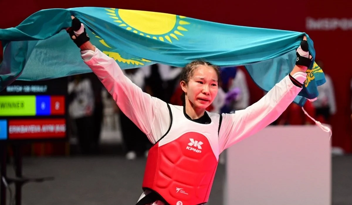 Таеквондошы Айым Серікбаева Азия чемпионы атанды