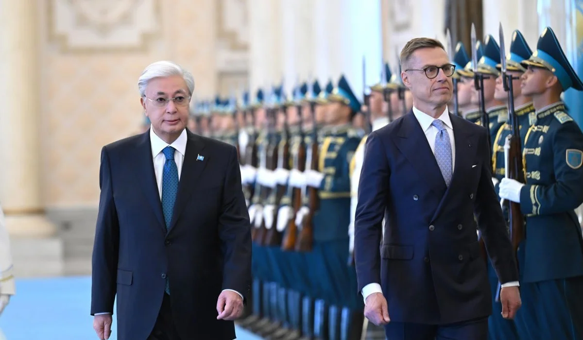 Тоқаев Ақордада Финляндия президентін салтанатпен қарсы алды
