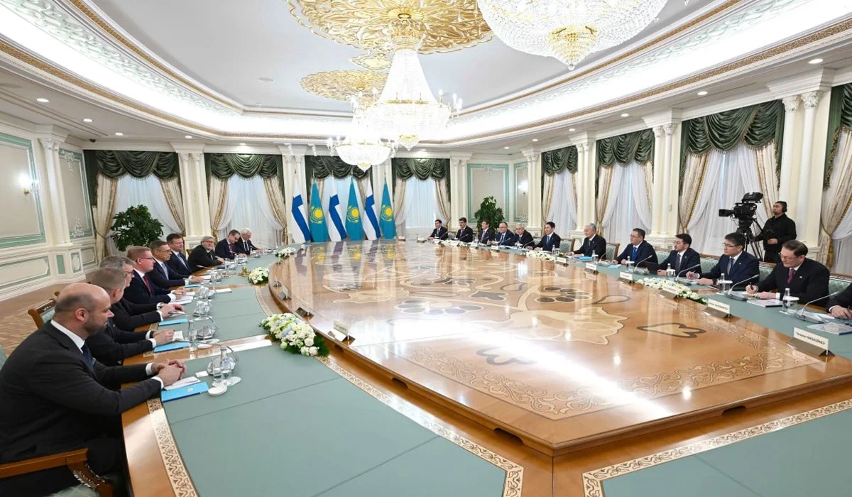 Финляндия Қазақстанның Солтүстік Еуропа мен Еуропа Одағындағы басты сауда серіктесі – Тоқаев