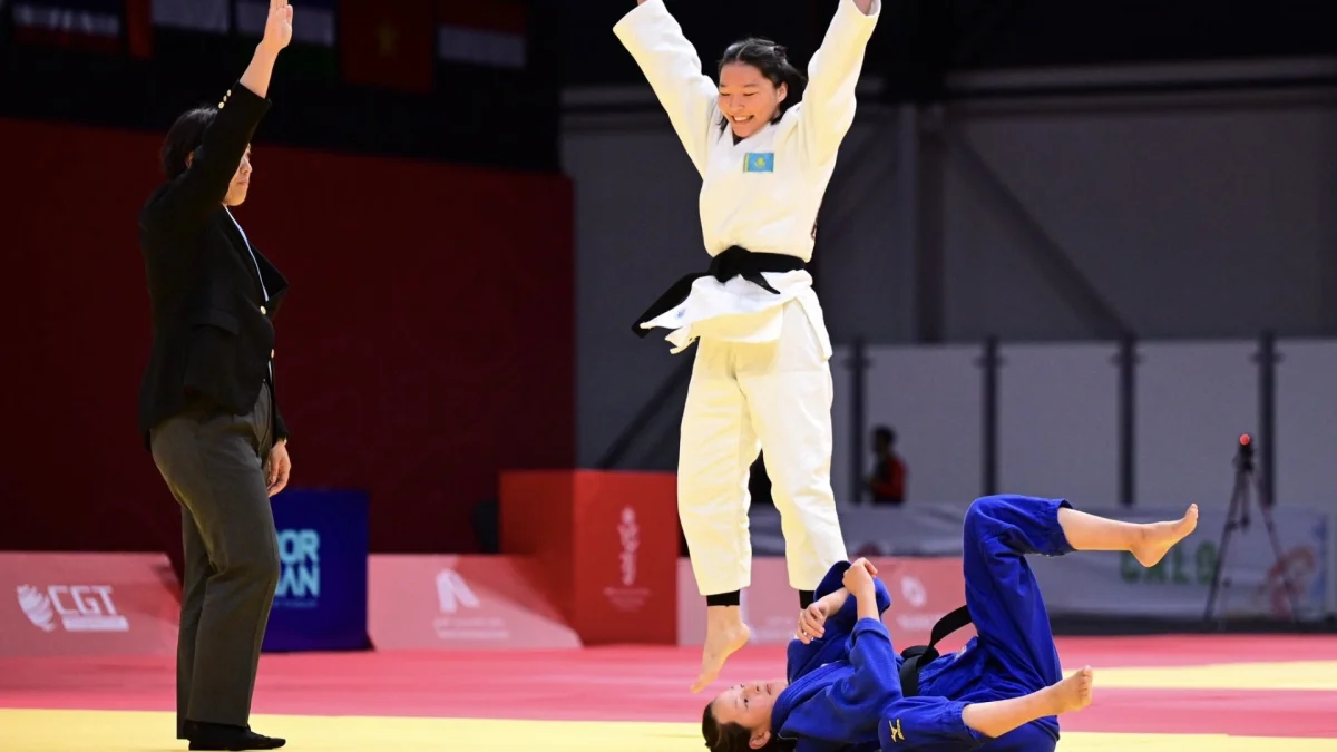 Қазақстандық дзюдошы қыз Азиада чемпионы атанды
