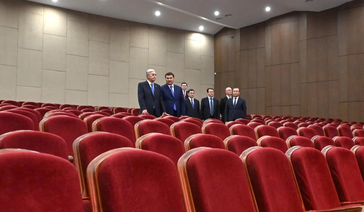Тоқаев Қызылордада 3,7 млрд теңгеге салынған Өнер орталығына барды