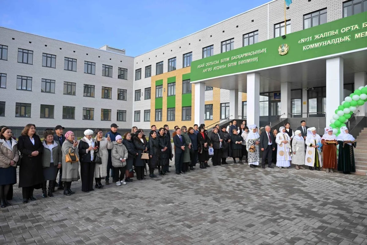 Абай облысының Аягөз ауданында 600 орындық мектеп ашылды