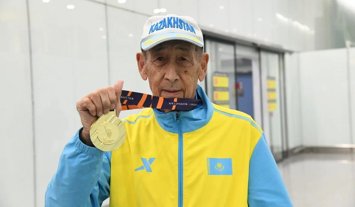 Қазақстандық зейнеткер 80 жасында Нью-Йорк марафонына қатысып, 42 шақырымды жүгіріп өтті