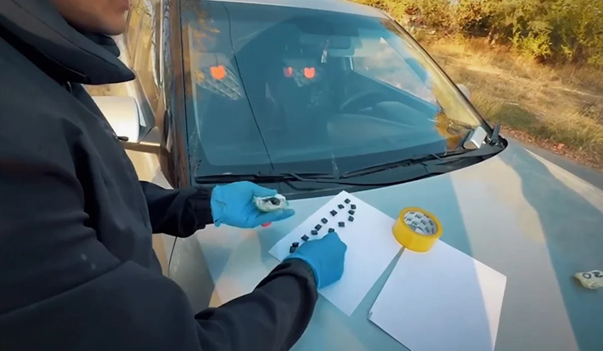 Шымкентте әйел адам өзге өңірлерден есірткі тасып жүрген жерінен ұсталды