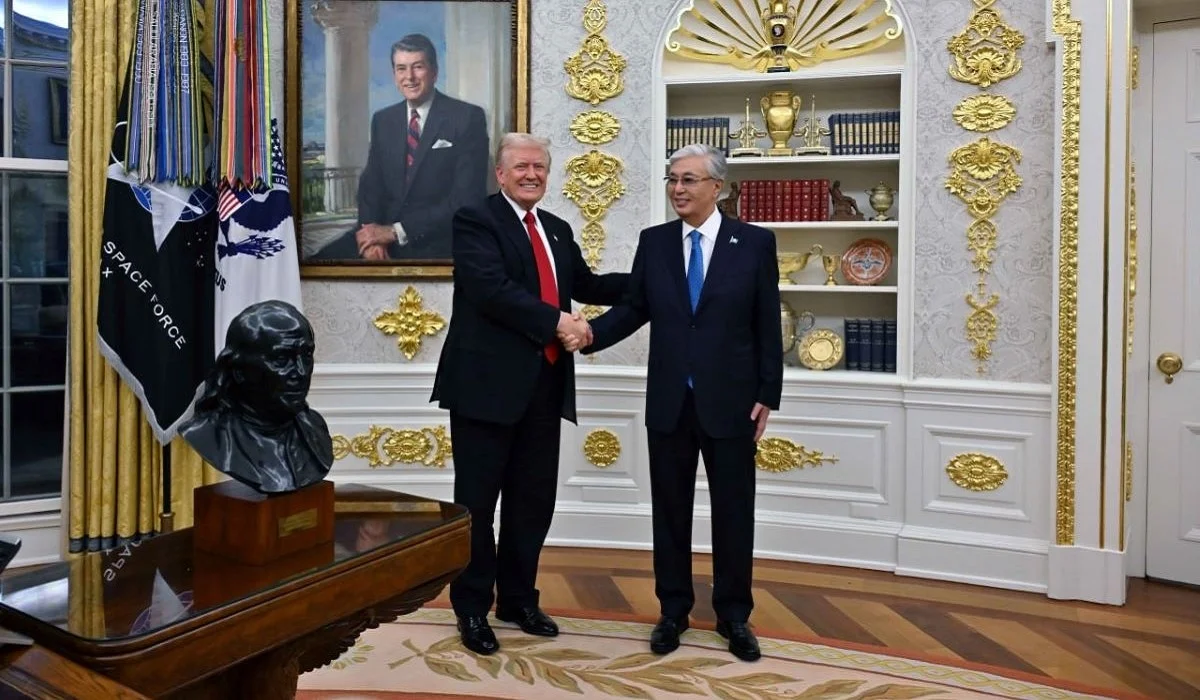 Тоқаев пен Трамп келіссөз жүргізді