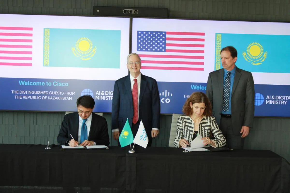 Қазақстан мен Cisco жасанды интеллект саласында меморандумға қол қойды