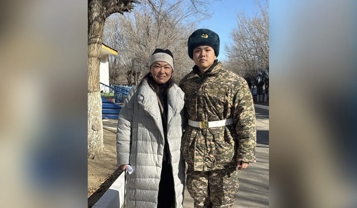 «Уәде берген»: Айдын Рахымбаевтың Лондонда оқи алмаған кенже ұлы әскерге кетті (ВИДЕО)