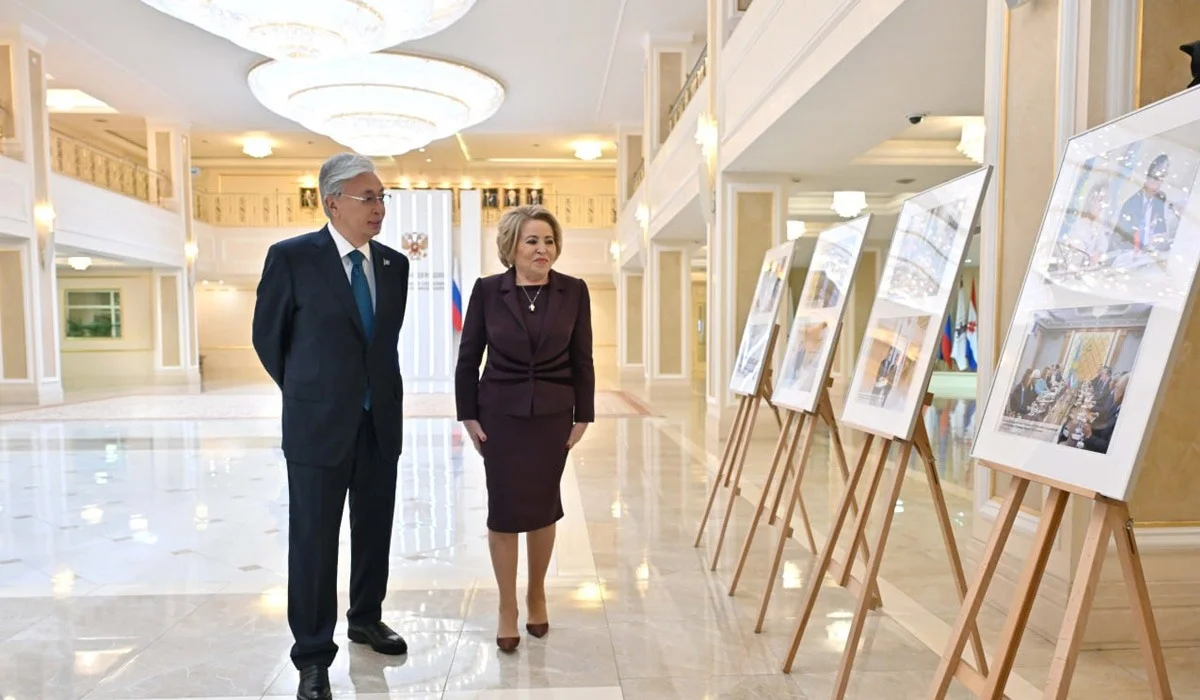 Тоқаев Ресейде Валентина Матвиенкомен кездесті