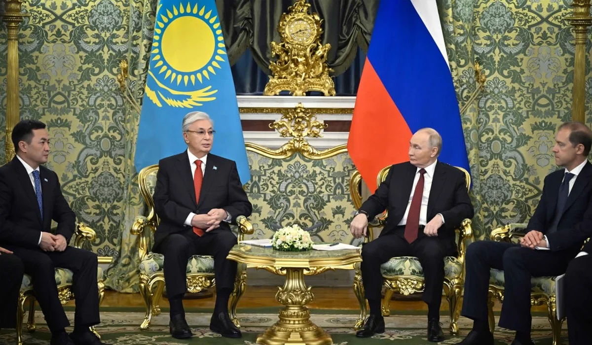 Қазақстан мен Ресей президенттері келіссөз жүргізді