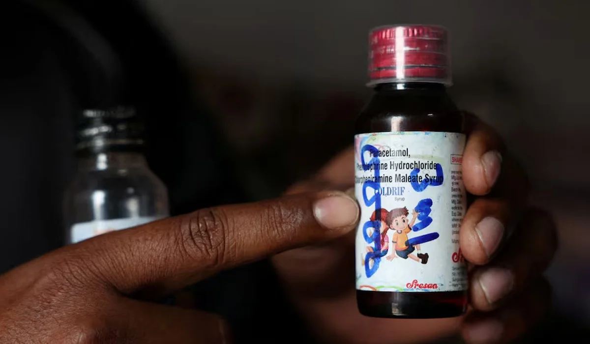 Үндістанда өндірілген улы шәрбатты лицензиясы жоқ компания тасымалдаған