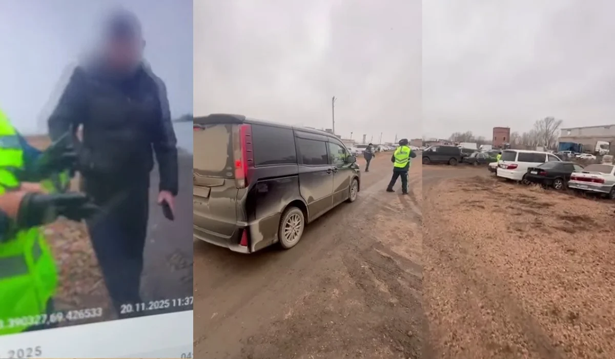 Ақмола облысында адам тасып, күнін көріп жүрген такси жүргізушілері полицияның қаһарына ұшырады