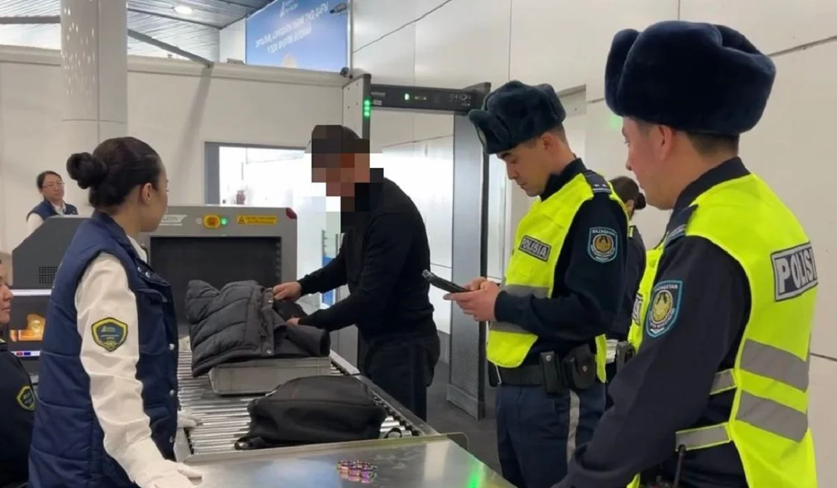 Алматыда студент әуежайға кіремін деп басы бәлеге қалды