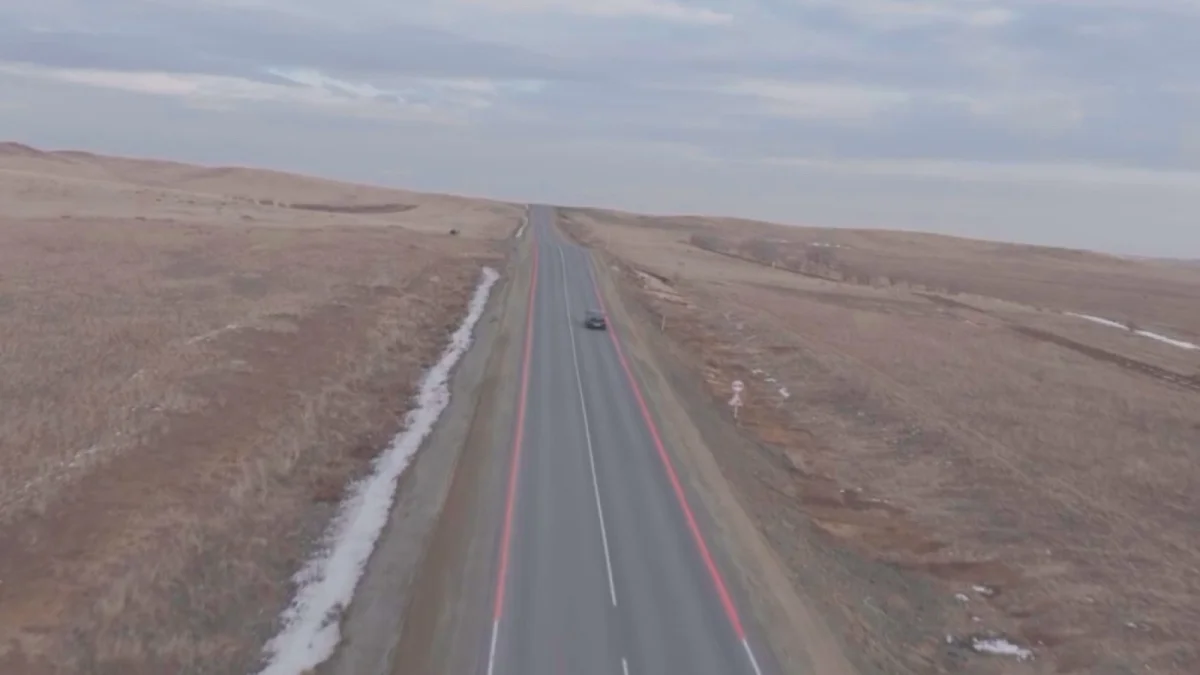 Қарағанды облысында қауіпті жолдарға бұрын-соңды болмаған арнайы белгілер орнатылды