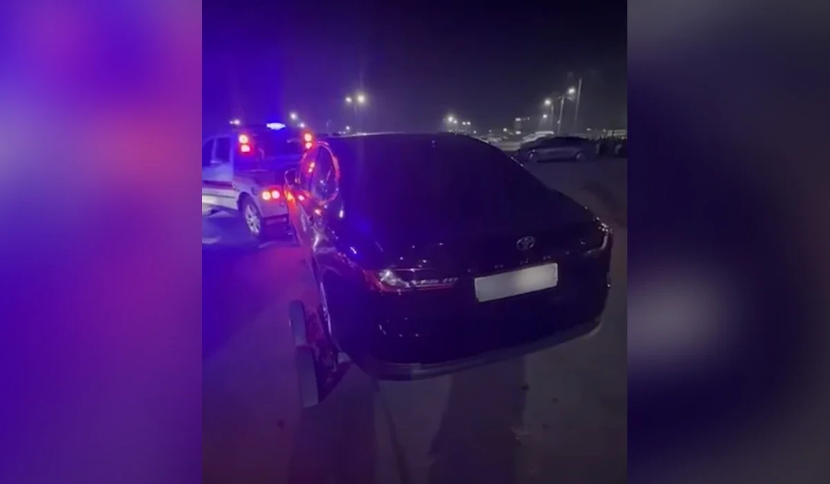 Алматыда есірткі қолданып, көлік жүргізген такси жүргізушісі ұсталды