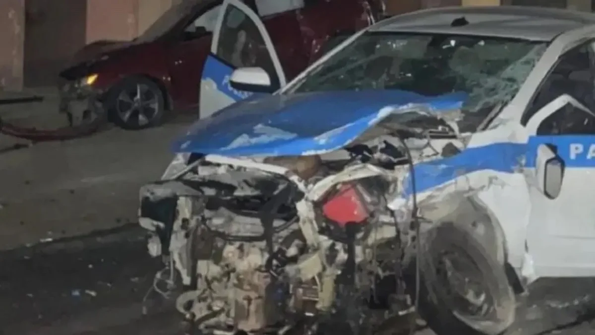 Маңғыстау облысында бозбала автомобиль жүргіземін деп патруль көлігіне соғылды