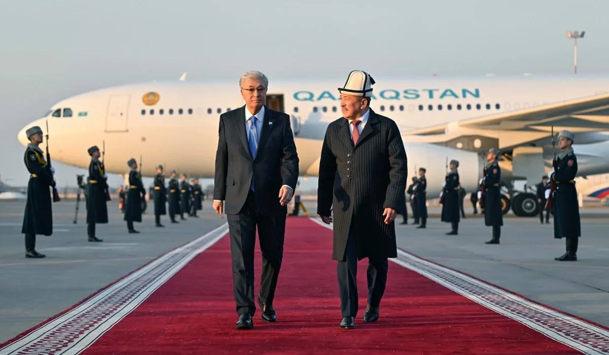 Тоқаев ҰҚШҰ Ұжымдық қауіпсіздік кеңесінің отырысына қатысу үшін Бішкекке барды
