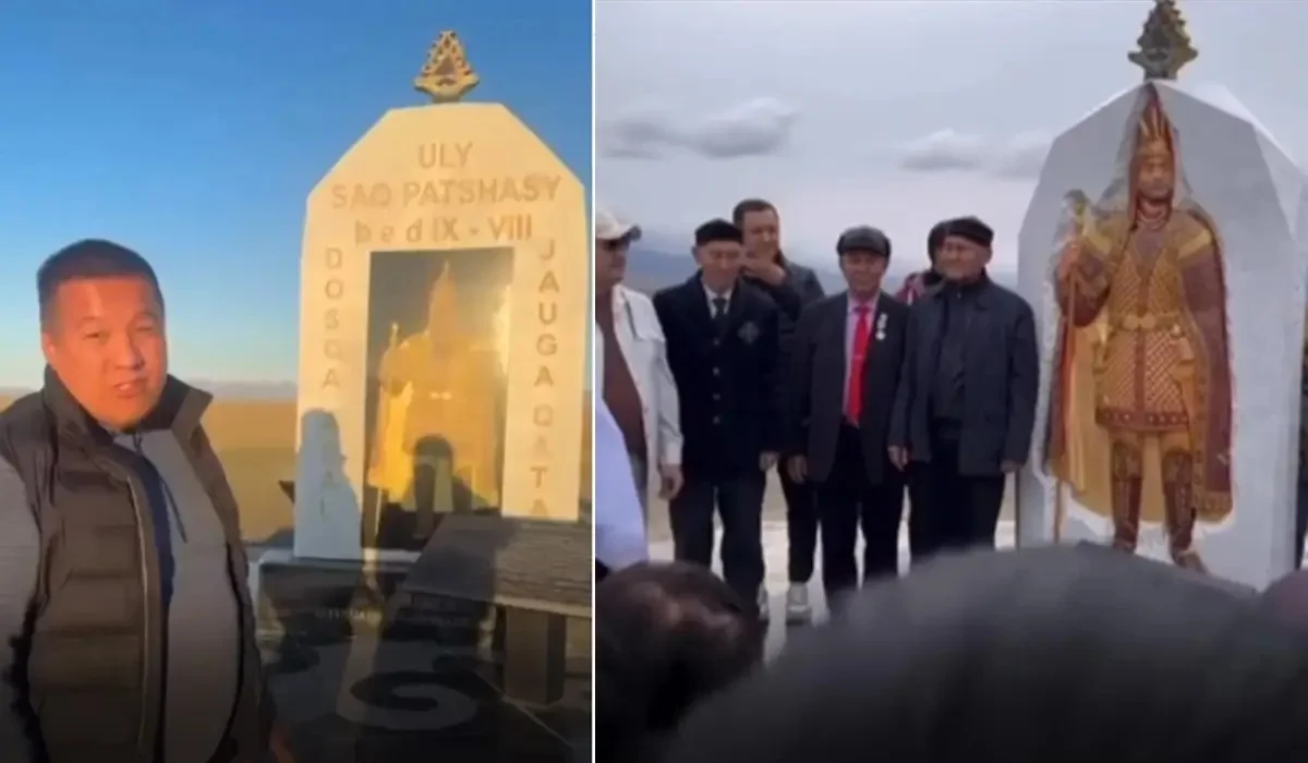 Зайсанда 7,5 млн теңгеге белгітас орнатқан шеберлер желідегі даудан кейін қолақыларын әрең алған