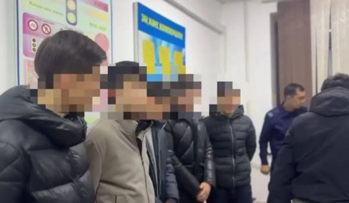 Талдықорғанда досын туған күнімен құттықтап барған жеті ұл полиция бөлімшесінен бір-ақ шықты