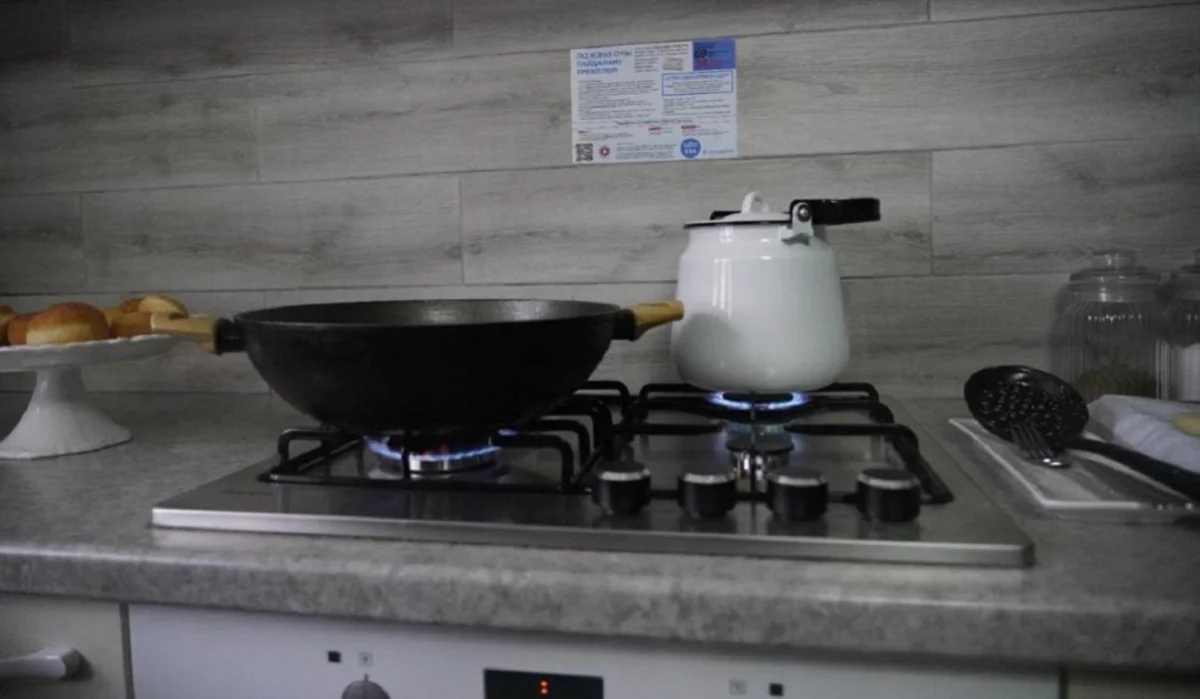 Астанада тағы бір ауданға газ берілді