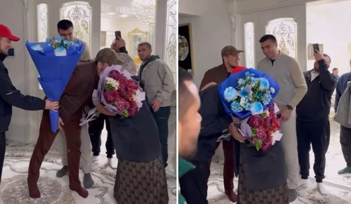 Қазақ боксшылары Баходир Жалоловтың үйіне барды (ВИДЕО)