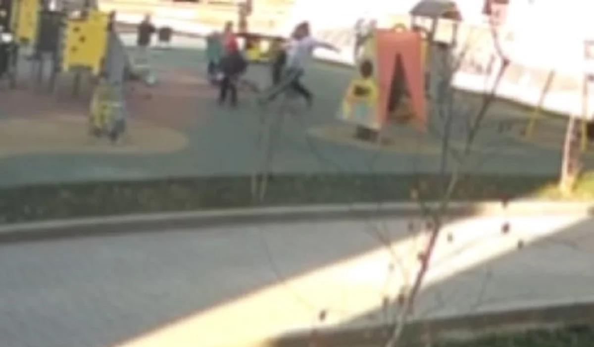 Алматыда еңгезердей ер адам аулада ойнап жүрген баланы бар күшімен теуіп құлатты (ВИДЕО)