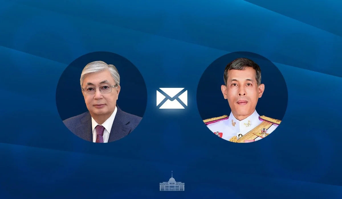 Тоқаев Таиланд короліне құттықтау жеделхатын жолдады
