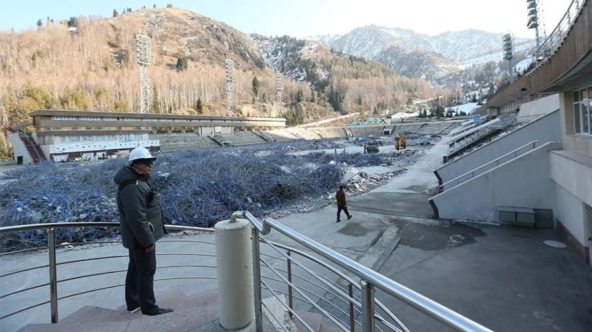 Алматыда «Медеу» спорт кешенінде реконструкция 2027 жылы аяқталады