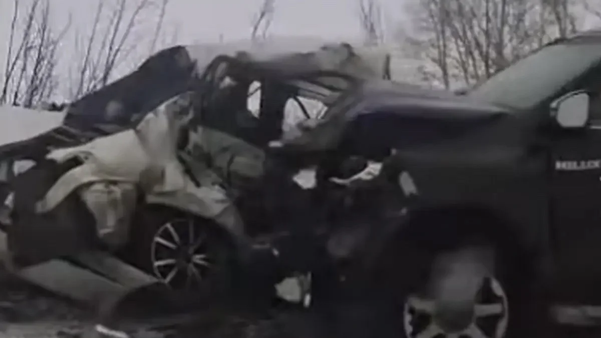 ШҚО-да жантүршігерлік жол апатынан үш адам қаза тапты (ВИДЕО)