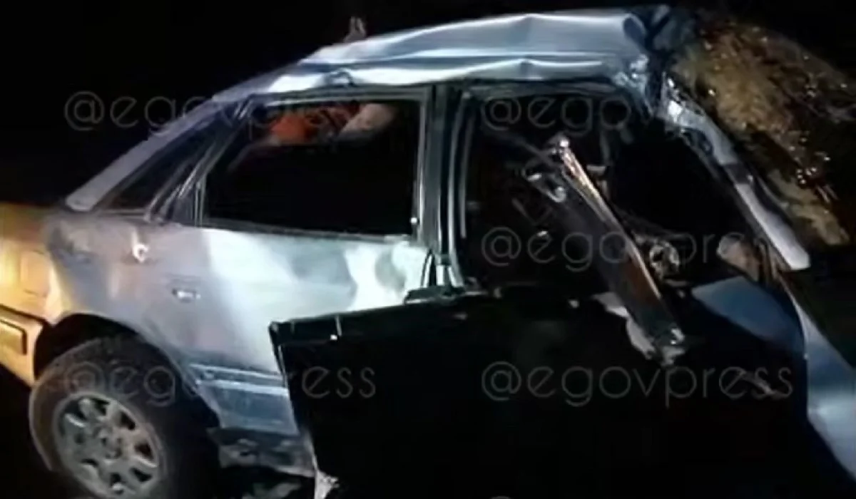 Қарағанды облысында көлік жүргізушісі теміржол өткеліне шығамын деп пойызға соғылды (ВИДЕО)