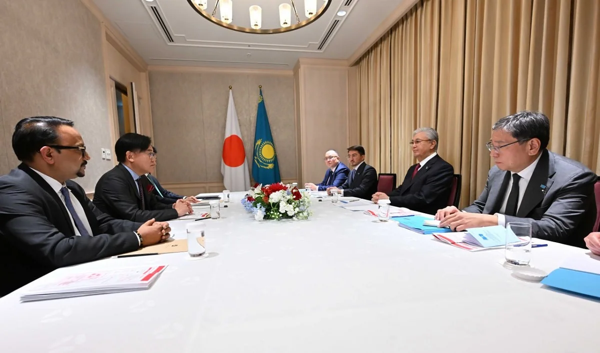 Тоқаев Жапонияда әлемге әйгілі компанияның басшысымен кездесті