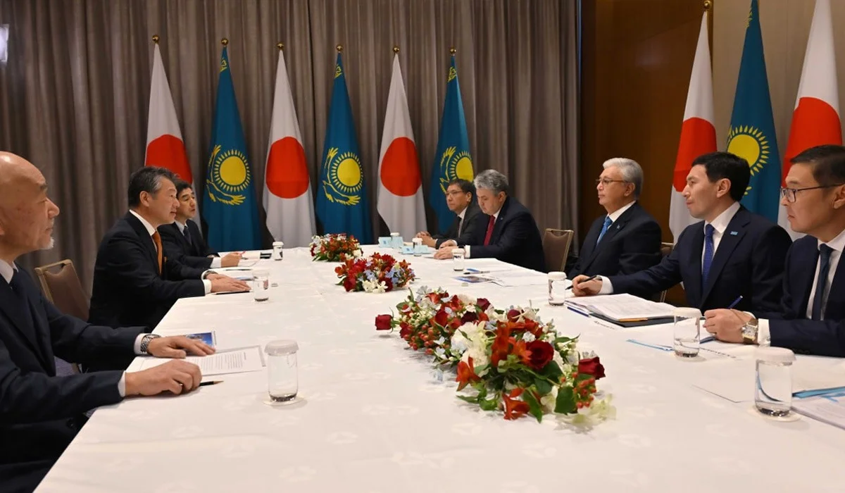 Тоқаев Hitachi Construction Machinery компаниясының президентін қабылдады