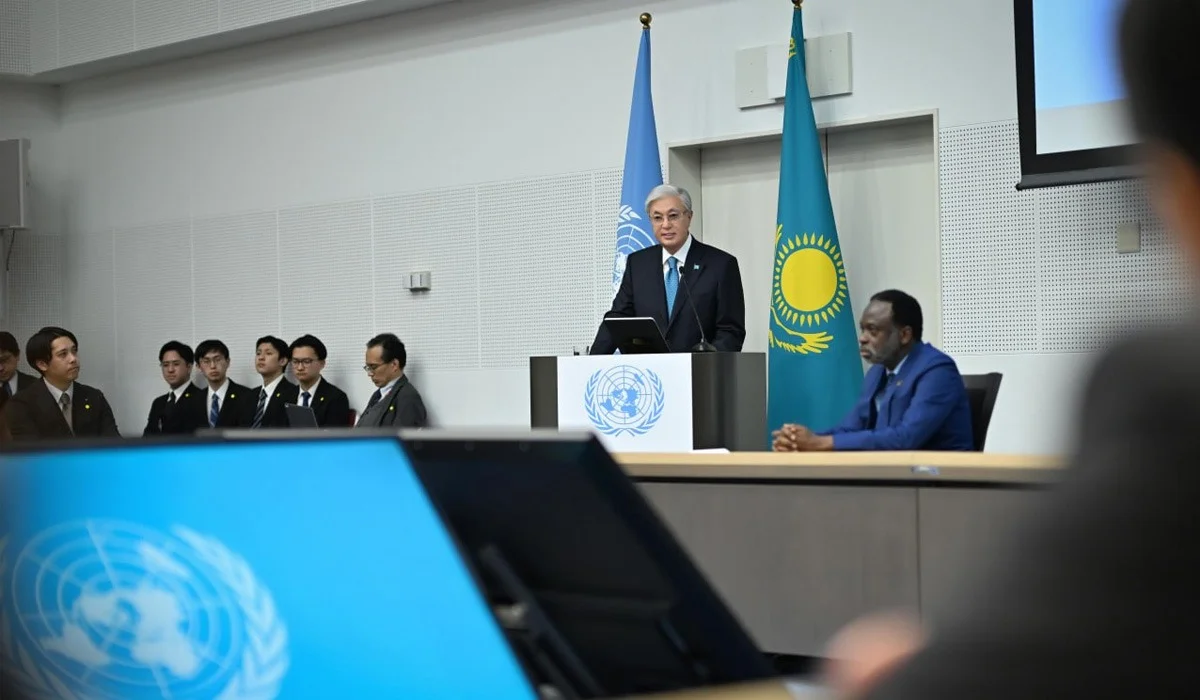 Тоқаев Алматыда БҰҰ университетінің өңірлік филиалын құруды ұсынды