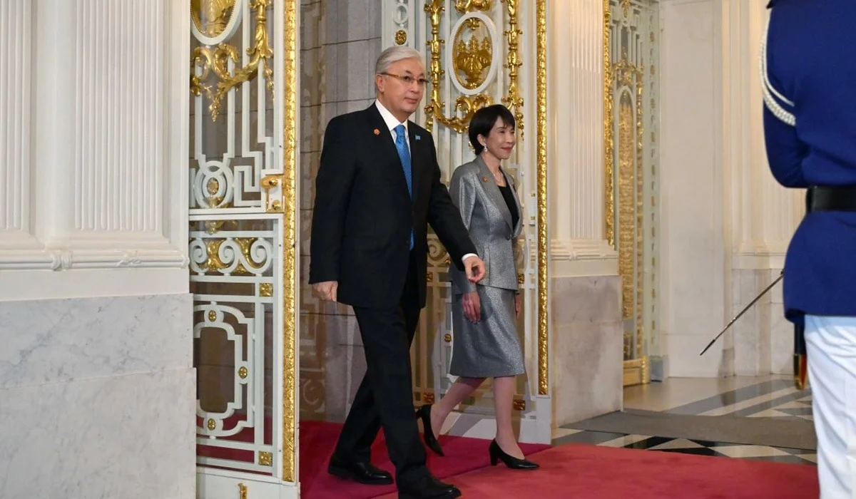 Тоқаев Жапонияда Акасака мемлекеттік сарайына барды