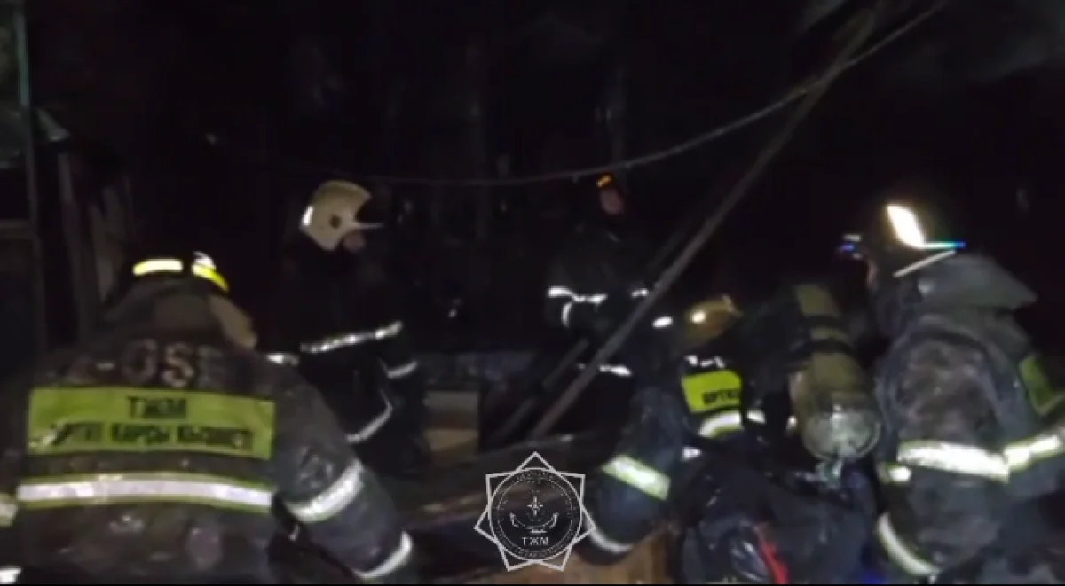 Семейде газ қоспасы жарылып, жалын үйге жайылды