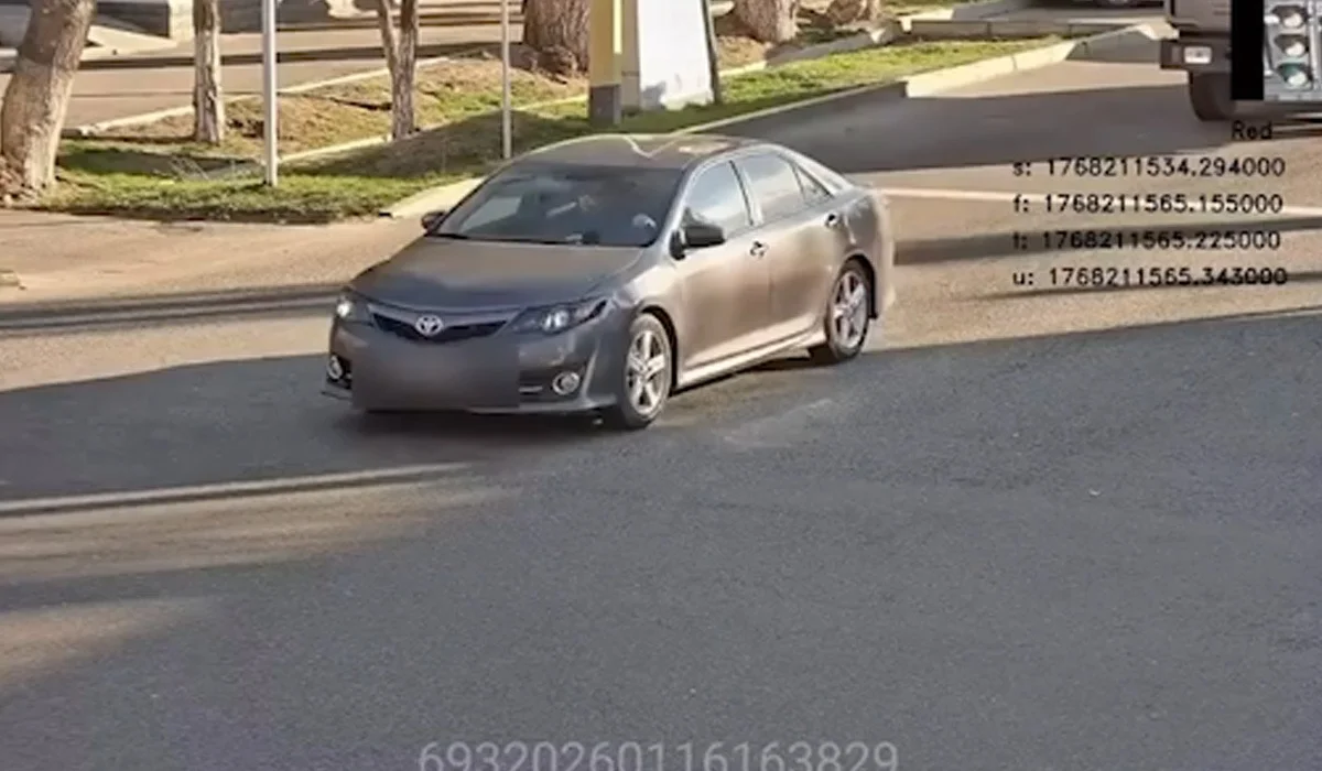 «Жылдамдықты әдейі асырады»: Таразда 155 рет ереже бұзған «Toyota Camry» иесі қолға түсті (ВИДЕО)
