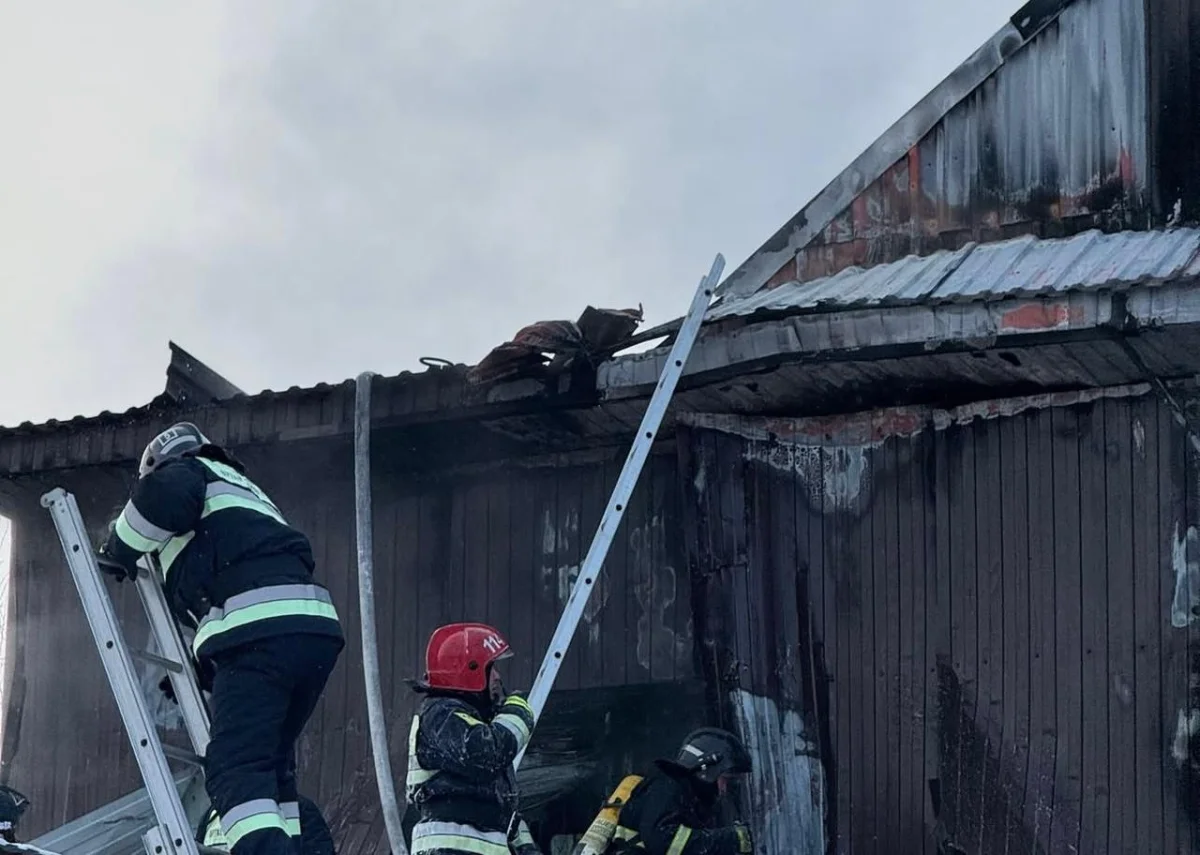 Петропавлдағы диірмен кешенінде өрт шықты