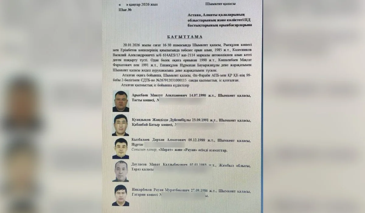 Шымкенттегі төбелестің жалғасы: бір топ жігіт мәйітті аурухананың жанына тастап кеткен (ВИДЕО)