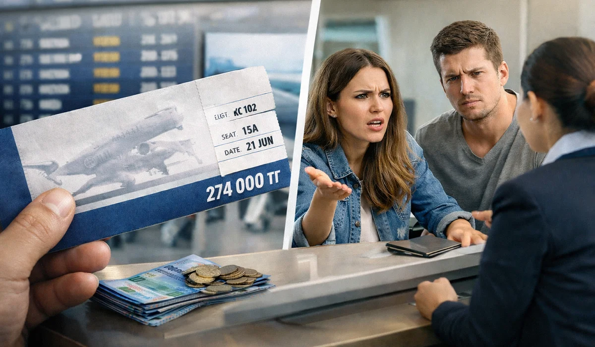 Овербукинг дауы: 274 мың теңгеге билет алған Қарағанды тұрғынына небәрі 50 мың теңге өтемақы төленді