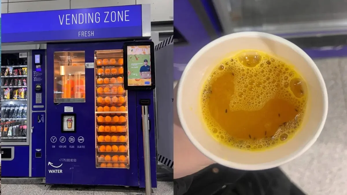 Алматы әуежайы шыбын-шіркей қосылған шырын үшін кешірім сұрады: редакция сауалынан кейін аппараттар алынды