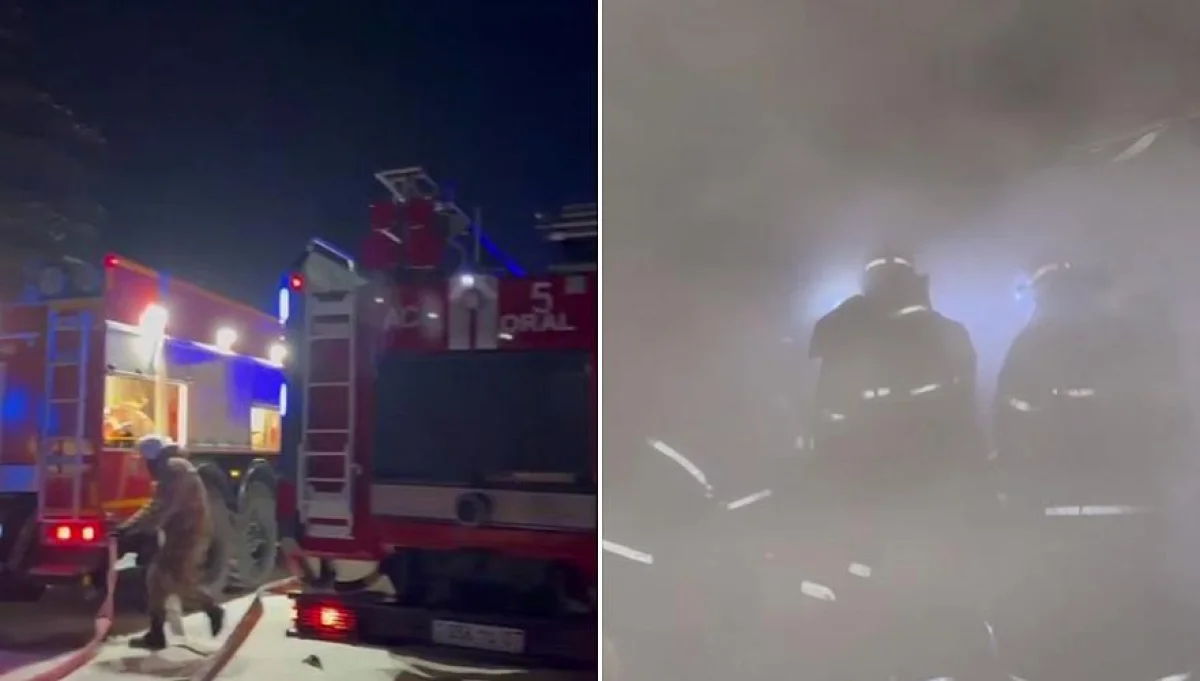 Оралда ірі дүкен өртке оранды: төтенше жағдайдың мән-жайы